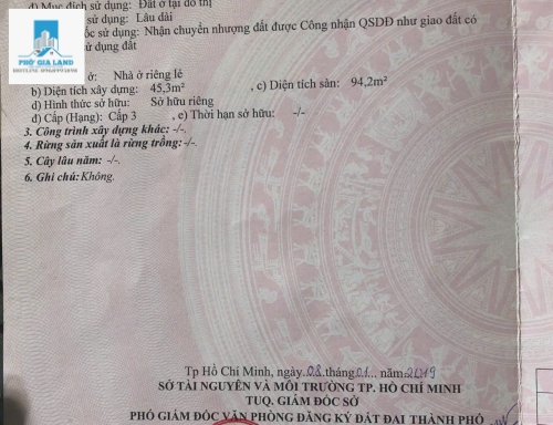 BÁN NHÀ 1982/27 HUỲNH TẤN PHÁT , THỊ TRẤN NHÀ BÈ .