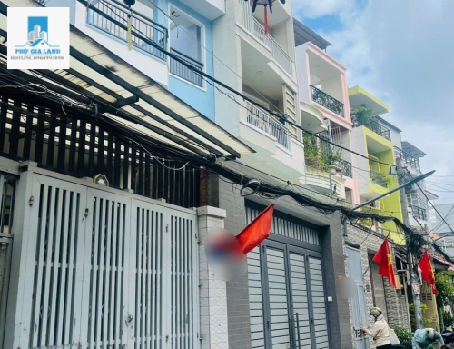 BÁN NHÀ HẺM XE HƠI 502 HUỲNH TẤN PHÁT - P. BÌNH THUẬN - QUẬN 7 .