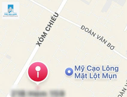 Q4 : BÁN NHÀ CHÍNH CHỦ - GẦN NGÃ 4 ĐOÀN V BƠ + XÓM CHIẾU - QUẬN 4 .