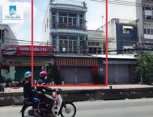 BÁN NHÀ 3 TẦNG, MT ĐƯỜNG HUỲNH TẤN PHÁT, PHÚ THUẬN, QUẬN 7 .