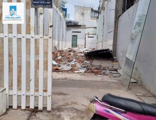 .BÁN ĐẤT MẶT TIỀN HẺM 48 ĐẶNG NHỮ LÂM ,THỊ TRẤN NHÀ BÈ .
