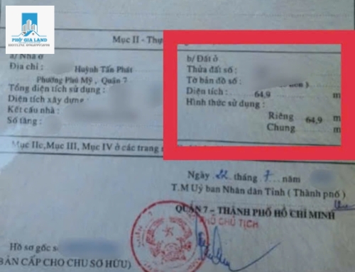 MẶT TIỀN KINH DOANH HUỲNH TẤN PHÁT , P. PHÚ MỸ , QUẬN 7 .