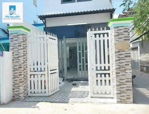 BÁN NHÀ MẶT TIỀN HẺM XE HƠI thông 749 HTP - P. PHÚ THUẬN - QUẬN 7 