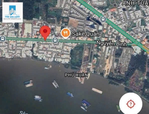 NHÀ MẶT TIỀN ĐƯỜNG NGUYỄN BÌNH, PHÚ XUÂN, NHÀ BÈ .