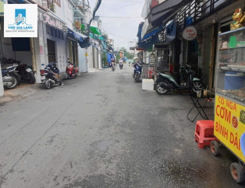BÁN NHÀ ĐƯỜNG HOÀNG TRỌNG MẬU, P.TÂN HƯNG , QUẬN 7.