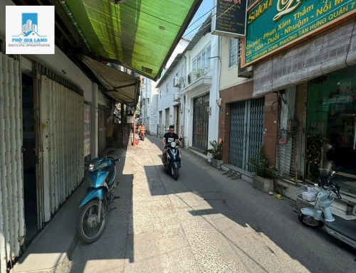 NHÀ 2 MẶT TIỀN HẺM KINH DOANH - P. TÂN HƯNG - QUẬN 7 . 