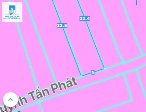 BÁN ĐẤT XÂY TRỌ - MẶT TIỀN HẺM - P.PHÚ THUẬN - QUẬN 7 .