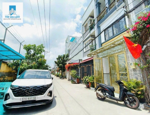 BÁN NHÀ MẶT TIỀN ĐỪƠNG BP 2279 HUỲNH TẤN PHÁT_TT. NHÀ BÈ - XE HƠI