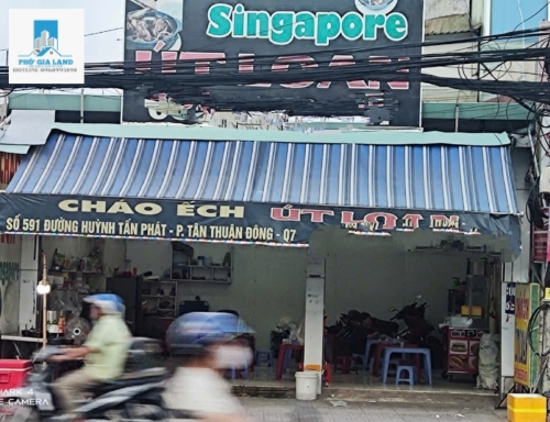 BÁN NHÀ SHR MT ĐƯỜNG HUỲNH TẤN PHÁT, P. TÂN THUẬN ĐÔNG, QUẬN 7.