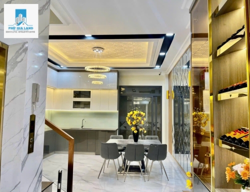 NHÀ ĐẸP 4 TẦNG - VIEW SÔNG - NỘI THẤT CAO CẤP - NG LƯƠNG BẰNG - QUẬN 7
