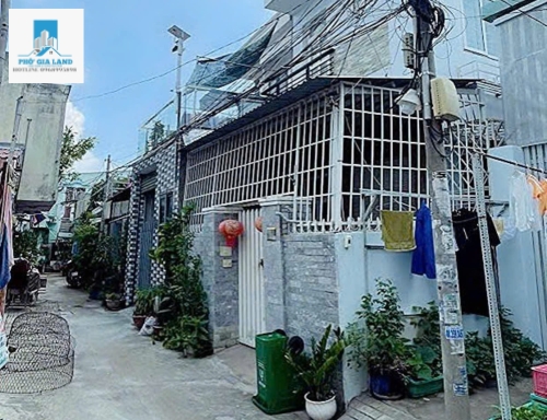BÁN LÔ ĐẤT HẺM 115 PHẠM HỮU LẦU , PHÚ MỸ, QUẬN 7.