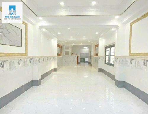BÁN NHÀ MẶT TIỀN HẺM XE HƠI thông 749 HTP - P. PHÚ THUẬN - QUẬN 7 