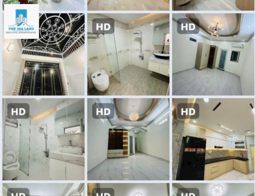 BÁN NHÀ 5 TẦNG - HẺM 1248 HUỲNH TẤN PHÁT - QUẬN 7 .
