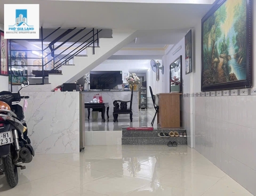 NHÀ MẶT TIỀN HẺM XE HƠI – HUỲNH TẤN PHÁT, PHÚ THUẬN, QUẬN 7
