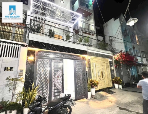 NHÀ PHỐ 3 LẦU HXH 1806. Huỳnh tấn phát. TP. HCM . LIỀN KỀ Q7. CÁCH PHÚ MỸ HƯNG 5 PHÚT 