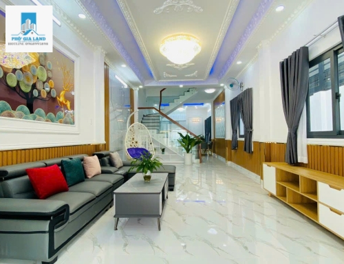 Bán nhà SHR hẻm xe hơi 5m 2250 Huỳnh Tấn Phát Nhà Bè, cách HTP 30m.