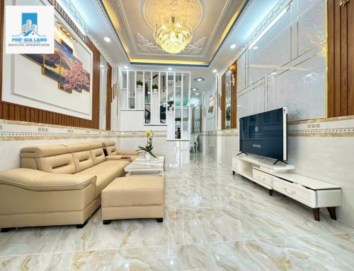 BÁN NHÀ MỚI ĐẸP MẶT TIỀN ĐƯỜNG ĐƯỜNG CÁT LỢI, THỊ TRẤN NHÀ BÈ - GIÁP RANH Q7 - FULL NỘI THẤT CAO CẤP.