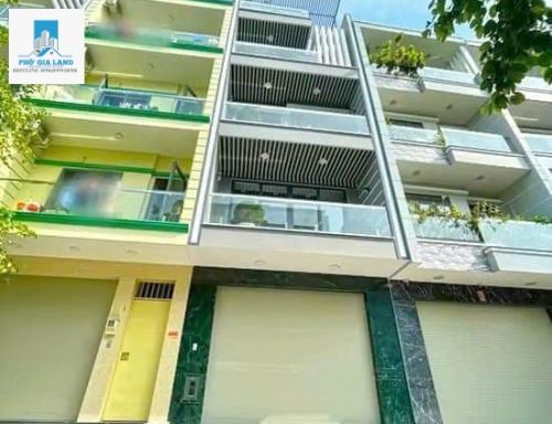 NHÀ PHỐ 5 TẦNG SÂN THƯỢNG KHU ĐƯỜNG SỐ PHẠM HỮU LẦU QUẬN 7.