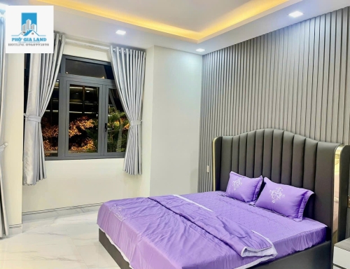 Nhà 4 tầng đường Phạm Hữu Lầu, P. Phú Mỹ, Quận 7