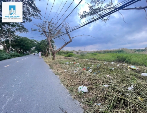 ĐẤT MẶT TIỀN ĐƯỜNG NGÔ QUANG THẮM - LONG THỚI - NHÀ BÈ . 