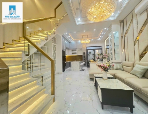 BÁN NHÀ PHỐ_HIỆN ĐẠI - FULL NỘI THẤT ĐƯỜNG XE HƠI - HUỲNH TẤN PHÁT
