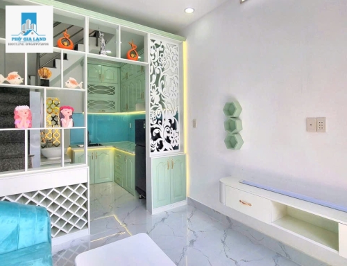 Nhà hẻm xe hơi 36 Dương cát lợi đối diện trường học 