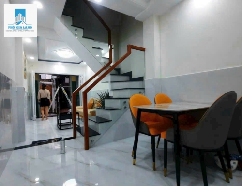 BÁN NHÀ MỚI HẺM 60 Lâm Văn Bền