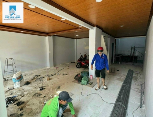 BÁN NHÀ MẶT TIỀN HẺM XE  HƠI - KINH DOANH SẦM UẤT- HUỲNH TẤN PHÁT - PHÚ THUẬN Q7