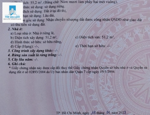 Bán nhà 160/91 nguyễn văn quỳ - Phú thuận - Q7 