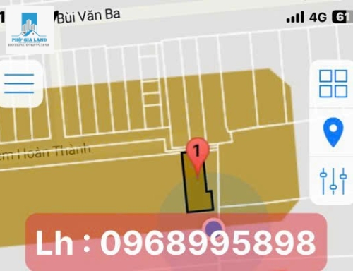 Bán nhà  xe hơi đến nơi 136 Bùi Văn Ba Quận 7