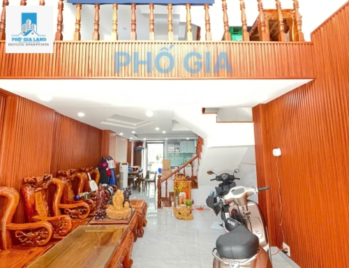 BÁN NHÀ 3 TẦNG - HẺM XE HƠI - P. PHÚ THUẬN - QUẬN 7 .