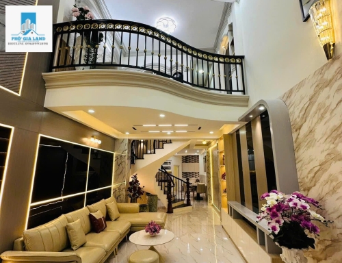 BÁN NHÀ 5 TẦNG - HẺM 1248 HUỲNH TẤN PHÁT - QUẬN 7 . NỘI THẤT CAO CẤP 