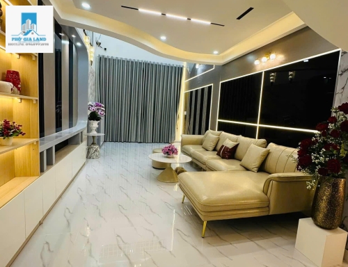 BÁN NHÀ 5 TẦNG - HẺM 1248 HUỲNH TẤN PHÁT - QUẬN 7 . NỘI THẤT CAO CẤP 