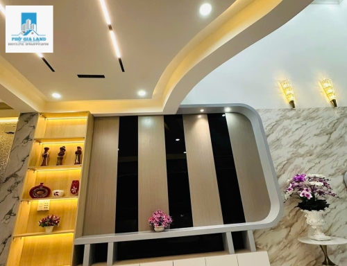 BÁN NHÀ 5 TẦNG - HẺM 1248 HUỲNH TẤN PHÁT - QUẬN 7 . NỘI THẤT CAO CẤP 