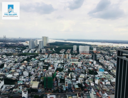 CHO THUÊ CĂN HỘ RIVIERA POINT - VIEW CẦU PHÚ MỸ - QUẬN 7 . 