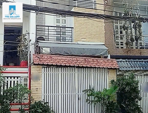 BÁN NHÀ MẶT TIỀN ĐƯỜNG XE HƠI 8M -P. PHÚ THUẬN - QUẬN 7.
