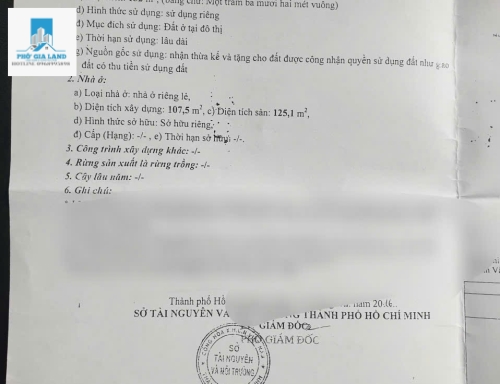 BÁN ĐẤT TẶNG NHÀ TRỌ - H ĐƯỜNG HUỲNH TẤN PHÁT - GẦN KCX TÂN THUẬN - QUẬN 7 .