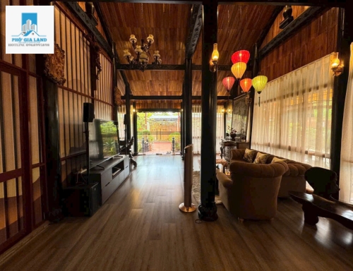 Cho thuê nhà vườn 650m² mặt tiền đường số KDC Nam Long Phú Thuận, Quận 7.