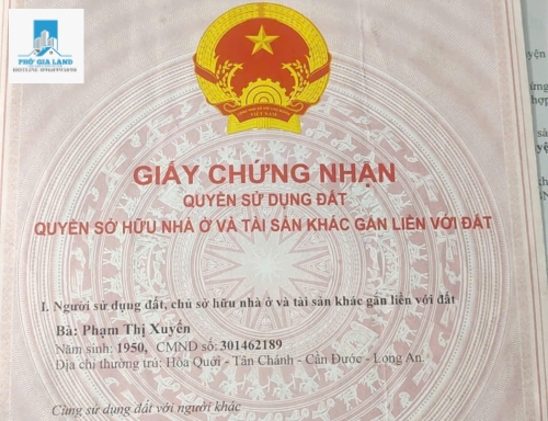 BÁN NHÀ PHỐ - ĐẤT THỔ CƯ 100% - KHÔNG DÍNH SÔNG RẠCH - NHÀ BÈ .