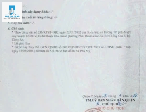 BÁN ĐẤT KDC BỘ CÔNG AN - PHÚ THUẬN - QUẬN 7 . 