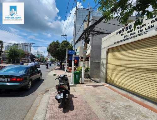 QUẬN 7 , CHO THUÊ NHÀ GÓC 2 MẶT TIỀN HUỲNH TẤN PHÁT – QUẬN 7 