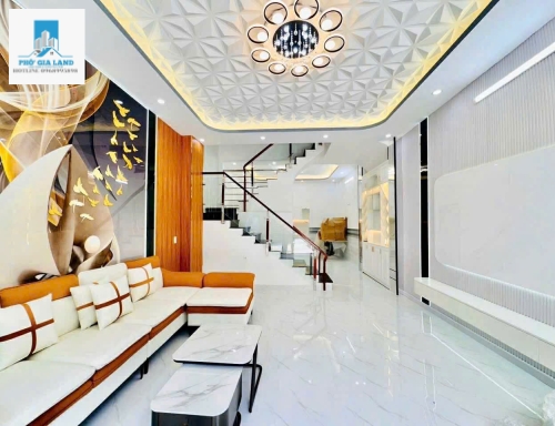 Bán Nhà Mới Đẹp Hẻm Xe Hơi 2295 Đường Huỳnh Tấn Phát, Thị Trấn Nhà Bè .