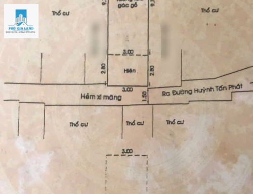 NHÀ 2 TẦNG MẶT TIỀN HẺM - TRẦN VĂN KHÁNH