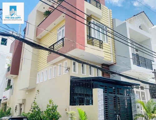 BÁN NHÀ CĂN GÓC 2 MẶT TIỀN HẺM 8M – HẺM 56 GÒ Ô MÔI, PHƯỜNG PHÚ THUẬN, QUẬN 7
