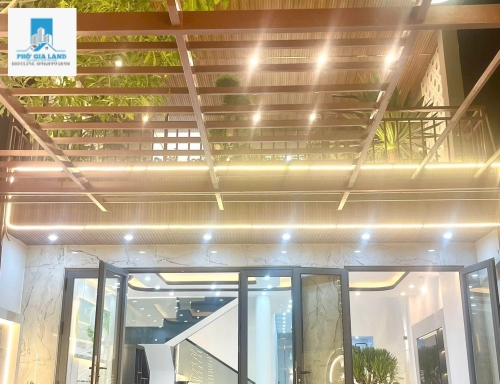 SIÊU PHẨM NHÀ VƯỜN VIEW SÔNG – FULL THỔ CƯ – XE HƠI VÀO NHÀ