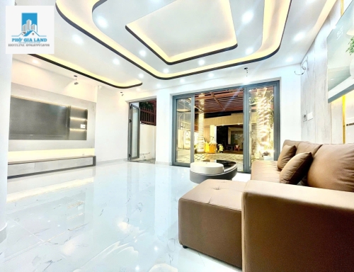 SIÊU PHẨM NHÀ VƯỜN VIEW SÔNG – FULL THỔ CƯ – XE HƠI VÀO NHÀ