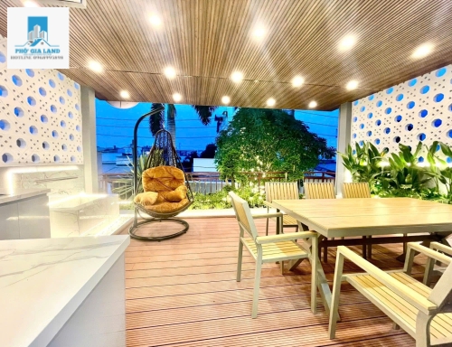SIÊU PHẨM NHÀ VƯỜN VIEW SÔNG – FULL THỔ CƯ – XE HƠI VÀO NHÀ