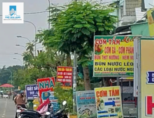 BÁN LÔ ĐẤT TẠI PHỐ THƯƠNG MẠI DỊCH VỤ - ẨM THỰC - SẦM UẤT . 