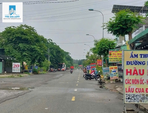BÁN LÔ ĐẤT TẠI PHỐ THƯƠNG MẠI DỊCH VỤ - ẨM THỰC - SẦM UẤT . 
