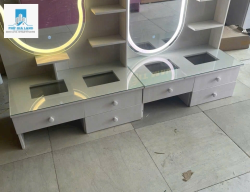 BÀN TRANG ĐIỂM GƯƠNG ĐÈN LED
